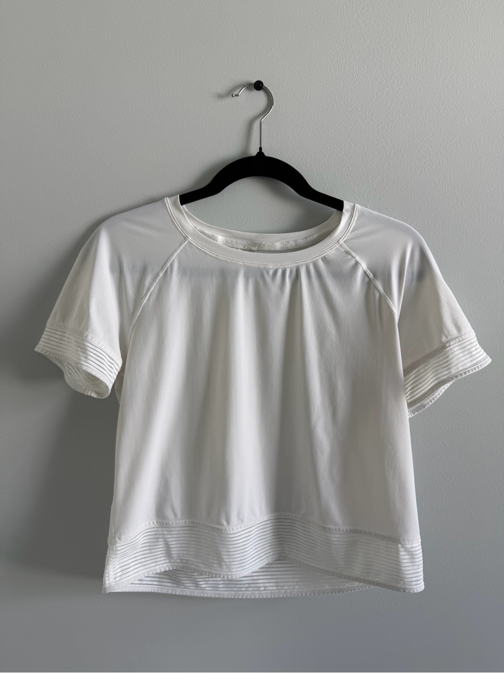 lululemon athletica White Short-Sleeve Crew Tee